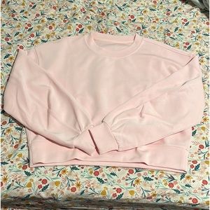 Lululemon perfectly oversized cropped crew softstreme